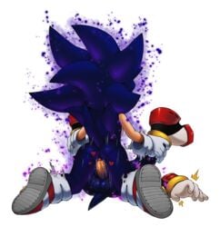 amazon_position andromorph anthro ass clothing corruption cuntboy dark_sonic erection eulipotyphlan footwear genderswap hedgehog hi_res intersex mammal mostly_nude nowykowski7 penetration penis pussy shadow_the_hedgehog shoes solo_focus sonadow sonic_(series) sonic_the_hedgehog vaginal_penetration