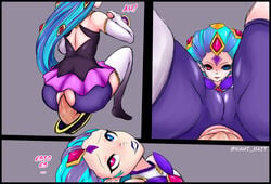 anal aonami_noite ass cum league_of_legends original_artwork riot_games star_guardian_series star_guardian_zoe zoe_(league_of_legends)