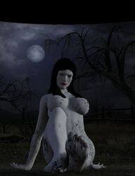 3d completely_naked completely_nude dirty_feet feet female nude nude_female sadshii soles source_request the_ring toes yamamura_sadako