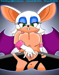 bat bat_wings female rouge_the_bat sonic_(series) spread_pussy swegabe