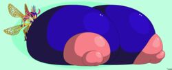 9-puzzle breast_expansion breasts hyper hyper_breasts kirby_(series) looking_at_viewer queen_sectonia tagme