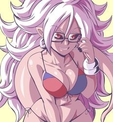 android 21 from dragon ball by lewdamone