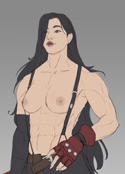 tifa lockhart from final fantasy by caio santos