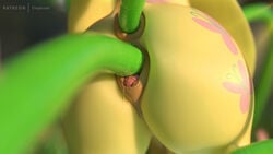 16:9 2019 3d 3d_(artwork) anal anal_sex animal_genitalia animal_pussy anus ass butt_shot clopician crotchboobs crotchboobs_visible_through_thighs cutie_mark double_penetration equid equine female feral fluttershy_(mlp) friendship_is_magic hi_res horsepussy mammal my_little_pony penetration pussy rear_view solo tentacle vaginal_penetration