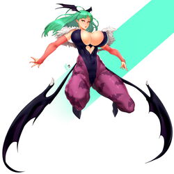 1girls bat_wings cameltoe cleavage clothing curvy darkstalkers demon_girl erect_nipples female green_eyes head_wings huge_areolae huge_ass huge_breasts large_breasts morrigan_aensland puffy_nipples succubus thick_lips voluptuous wide_hips zcune