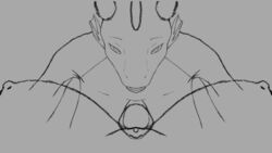 16:9 2019 animated anthro breasts dragon fin first_person_view furry futa_on_futa futanari gynomorph horn intersex intersex/intersex jiggle nipples penis renora_(thatpeon) sex thatpeon