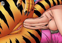 alpha_male anal anal_insertion anal_sex ass ass_grab avengers claws clint_barton close-up doggy_style faceless_male feline female furry furry_tail grabbing grabbing_own_ass hairless hand hand_on_ass hawkeye insertion interspecies leandro_comics leopard leopard_print lying lying_down lying_on_side marvel marvel_comics on_side penetration penis sex sideways spoon_position spooning tail tigra zoophilia