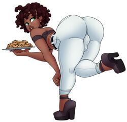 1boy 2019 ass backsack big_ass bulge choker crossdressing dabunnox dark-skinned_femboy dark-skinned_male dark_skin femboy girly high_heels male male_only presenting presenting_ass presenting_hindquarters sissy solo thick_thighs toto_(patito_papito) trap