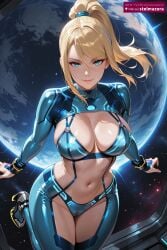 samus aran from metroid by stelmazura
