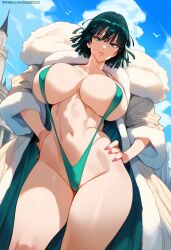 fubuki (one-punch man) from one-punch man by hellblueboy4