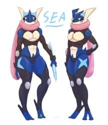 greninja from pokemon by hxveuseenmypen