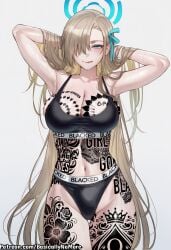 asuna (blue archive) from blacked by basicallynomore