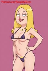 francine smith from american dad by naughtytoons