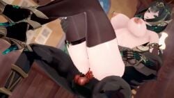 1boy 1girls 3d 3d_animation animated anthro bouncing_breasts censored dark-skinned_male duo ebunnyva female genshin_impact hilichurls_(species) hoyoverse koro22 male mihoyo moaning mp4 nefer_(genshin_impact) nipple_piercing norma32 opennsfwsp pierced_nipples piercing piercings sound squirting tagme thighhighs vaginal_penetration video