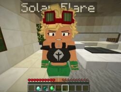 3d_animation animated bedroom crossover gameplay_mechanics jenny_mod minecraft naked naked_female plants_vs_zombies plants_vs_zombies:_heroes solar_flare_(pvz) sound stripping tagme video