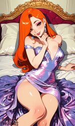 ai_generated areolae ass blush breasts completely_nude curvy female full_body hentai high_resolution highly_detailed jessica_rabbit large_breasts long_hair looking_at_viewer navel nipples nsfw nude open_mouth patreon pinkbunnies pussy rule34 seductive simple_background smile solo thick_thighs thighs uncensored who_framed_roger_rabbit wide_hips