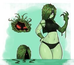 tangle kelp (pvz) from plants vs zombies by garp sand