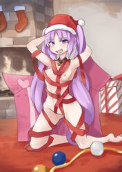 christmas_outfit fate/grand_order fate_(series) pussy stheno_(fate)