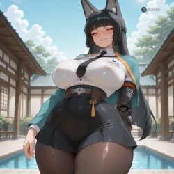 hoshimi miyabi from hoyoverse by gitaniai