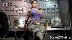 sheva alomar from capcom by bucketofskrimp