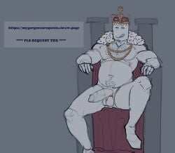 cruel king (block tales) from block tales by anonymous artist