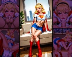 supergirl from dc by saraserah