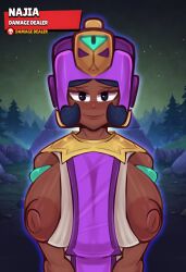 najia (brawl stars) from brawl stars by sfcompany1e (artist)