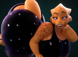 1girls 2020s 2026 2026s alphys alternate_ass_size alternate_ass_size_(larger) alternate_breast_size alternate_breast_size_(larger) big_breasts chubby chubby_belly chubby_female deltarune dinosaur_girl dress eyebrow_raise eyelashes full_figured huge_breasts jpg no_background palmtreerothic polka_dot_dress scalie simple_background solo solo_anthro solo_female solo_focus twitter_link undertale undertale_(series)