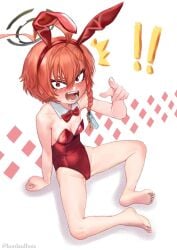 bunnygirl from blue archive by koolaidboi