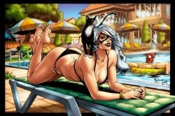 1boy 1boy1girl 1girl1boy 1girls 2026 alluring ass ass_cleavage ass_up athletic athletic_male big_ass big_breasts big_butt black_cat_(marvel) blue_eyes breasts cedric_humbert color colored commission commission_art couple couple_(romantic) couples curvaceous curvaceous_body curvaceous_female curvaceous_figure curvaceous_hips curvy curvy_body curvy_female curvy_figure curvy_hips domino_mask enticing eyemask farid_karami felicia_hardy feline female hips light-skinned_female light_skin looking_at_viewer male marvel marvel_comics mask masked masked_female masked_male peter_parker pinup pool relaxing romantic romantic_couple seducing seductive seductive_look spider-man spider-man_(series) superhero superhero_couple superheroine swimming_pool swimsuit swimwear teasing teasing_viewer temptation tempting tempting_viewer thick thick_ass thick_butt thick_hips thick_thighs voluptuous voluptuous_female white_hair wide_hips