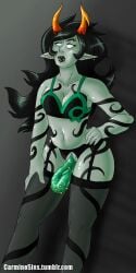 1futa alien alien_humanoid artist_name big_penis black_hair black_lipstick bra carminesins child_bearing_hips dancestor eyebrows futa_only futanari garter_belt garter_belt_leggings garter_straps glistening glistening_body glistening_genitalia glistening_skin green_body green_skin hair hand_on_hip hips hips_wider_than_shoulders homestuck homestuck_troll horns humanoid leggings legwear lipstick long_hair markings ms_paint_adventures orange_horns penis penis_out pierced_ears pierced_genitals pierced_penis piercing piercings pointy_ears porrim_maryam presenting presenting_penis showing_off showing_penis small_breasts solo solo_futa stockings tattoo tentacle_penis thick_thighs thighs topwear unusual_anatomy unusual_genitalia unusual_penis very_long_hair white_eyes white_pupils