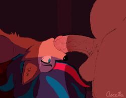 absurd_res anthro ascella balls bed big_balls big_penis black_nose blue_body blue_eyes blue_fur bodily_fluids canid canine canis chest_tuft duo ear_tuft fangs fellatio female fur furniture genitals hair hi_res huge_cock irrumatio lying male male/female mammal multicolored_body multicolored_hair on_back on_bed oral oral_penetration overweight overweight_male penetration penile penis penis_in_mouth pink_tongue prostitution purple_body purple_fur sex side_view standing supine_blowjob tan_body tan_fur tears teeth throat_swabbing tongue tongue_out tuft vein veiny_penis wolf