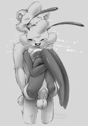 bear bee beez beez_(hikorikimo) big_penis breasts cum cum_in_pussy cum_inside cute_face dandy's_world dandys_world dandys_world_oc furry insect_girl insects morikusan oc original_character original_characters pussy pussy_juice rule_63 sketch wet_pussy