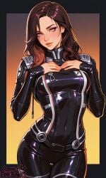 miranda lawson from mass effect by pinkbunnies