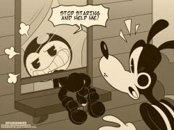 bendy from bendy and the dark revival by clowndevil