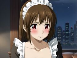 ai_generated ai_voice_acted animated blush bookcase books bookshelf bra braided_hair brown_hair busted cityscape cleavage clock comedy couch desk door doorway finger_on_breasts finger_on_cheek flirting grey_hair implied_incest indoors lamp maid_apron maid_collar maid_headdress maid_outfit maid_skirt maid_stockings maid_uniform makoto_niijima music negligee night no_nude office panties persona persona_(series) persona_5 red_eyes robe sae_niijima see-through_clothing sexy_maid silver_hair sister_and_sister sisters sound story stroking stroking_chest surprised tagme teasing teenager toast transparent_clothing transparent_robe underwear video voice_acted wine wine_bottle wine_glass yuri