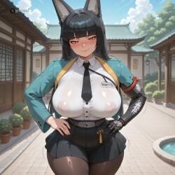 hoshimi miyabi from hoyoverse by gitaniai