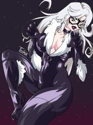 black cat (marvel) from marvel by toshik