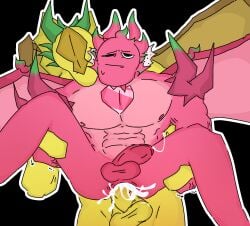 ananas_dragon_cookie bara cookie_run_kingdom cum cum_inside furry gay pitaya_dragon_cookie sex sumpo