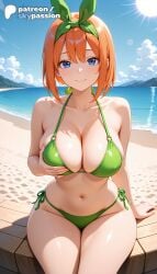 nakano yotsuba from go-toubun no hanayome by skypassion