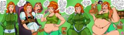 alex_(totally_spies) armpit_hair armpits ass ass_expansion assthethick bbw belly belly_expansion belly_overhang big_areola big_areolae big_areolas big_ass big_belly big_belly_bulge big_belly_button big_belly_girl big_breasts big_butt big_navel black_hair bloated bloated_belly bloated_stomach blonde_hair body_growth_(enlargement) breast_expansion breast_growth_(enlargement) breasts bubble_ass bubble_butt butt chubby chubby_female clover_(totally_spies) comic deep_belly_button deep_navel dialogue digital_drawing_(artwork) digital_media_(artwork) dirndl english_text fat fat_ass fat_butt fat_female feedee feederism feeding female female_focus forced_feeding gluttony groping groping_breasts groping_own_breast groping_self hairy_armpits huge_ass huge_belly huge_belly_bulge huge_belly_button huge_breasts huge_butt huge_navel huge_thighs hyper_fat hyper_thighs large_ass large_belly large_belly_bulge large_breasts large_butt massive_ass massive_belly massive_belly_bulge massive_breasts massive_butt morbidly_obese morbidly_obese_female obese obese_female orange orange-haired_female orange_hair overweight overweight_female ripped_clothing ripped_pants ripped_shirt sagging sagging_belly sagging_boobs sagging_breasts saggy saggy_belly saggy_boobs saggy_breasts sam_(totally_spies) slob slobification ssbbw sweat sweaty sweaty_body thick_thighs totally_spies weight_gain weight_gain_female weight_gain_kink weight_gain_sequence