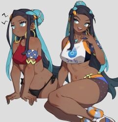 nessa (pokemon) from game freak by flowerpigeon