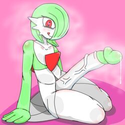 1:1 1boy big_penis bodily_fluids eye_contact gardevoir genital_fluids hair heart heart-shaped_pupils heavy_breathing holly_ero huge_cock humanoid hyper looking_at_viewer male male_gardevoir male_only male_pokemon mammal nintendo nude penis pokémon_(species) pokemon pokemon_(species) pokemon_rse precum red_eyes smile solo tongue tongue_out trap veins video_games