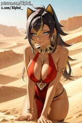 dehya (genshin impact) from genshin impact by alphai