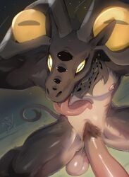 anthro balls big_balls big_penis bovid brown_body brown_fur caprine caprine_demon demon elden_ring elden_ring_nightreign erection fromsoftware fur genitals goat goat_demon hanging_balls hi_res horizontal_pupils horn huge_balls huge_cock humanoid_genitalia humanoid_penis large_penis libra_creature_of_night long_tongue male male_only mammal massive_penis meatshaq nipples nude nude_anthro nude_male penis poney pubes pupils saggy_balls solo solo_male tail thick_penis tongue tongue_out yellow_eyes
