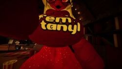 3d femtanyl fishnets freckles freckles_on_face freckles_on_stomach freckles_on_thighs futa_only futanari glasses heart-shaped_pupils imp longer_than_one_minute pogchampion019 pov_blowjob red_skin tagme video vrchat white_freckles white_hair zera_(pogchampion019)