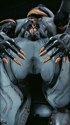 1girls 3d alien alien_girl amonsrule android ass ass_grab ass_spread bent_over edit edited female female_only graxx grey_skin photoshop pussy rektum spreading video_game video_games warframe warframe_captura_adventures warframetenno wisp_(warframe)