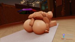 2boys 3d antochan commission male_only mating_press roblox roblox_avatar robloxian source_request tagme