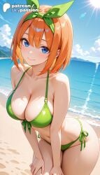 nakano yotsuba from go-toubun no hanayome by skypassion
