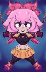 brawl_stars inflatable inflatable_melodie_(brawl_stars) inflation melodie_(brawl_stars) sfcompany1e_(artist)